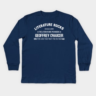 Literature Rocks! Kids Long Sleeve T-Shirt